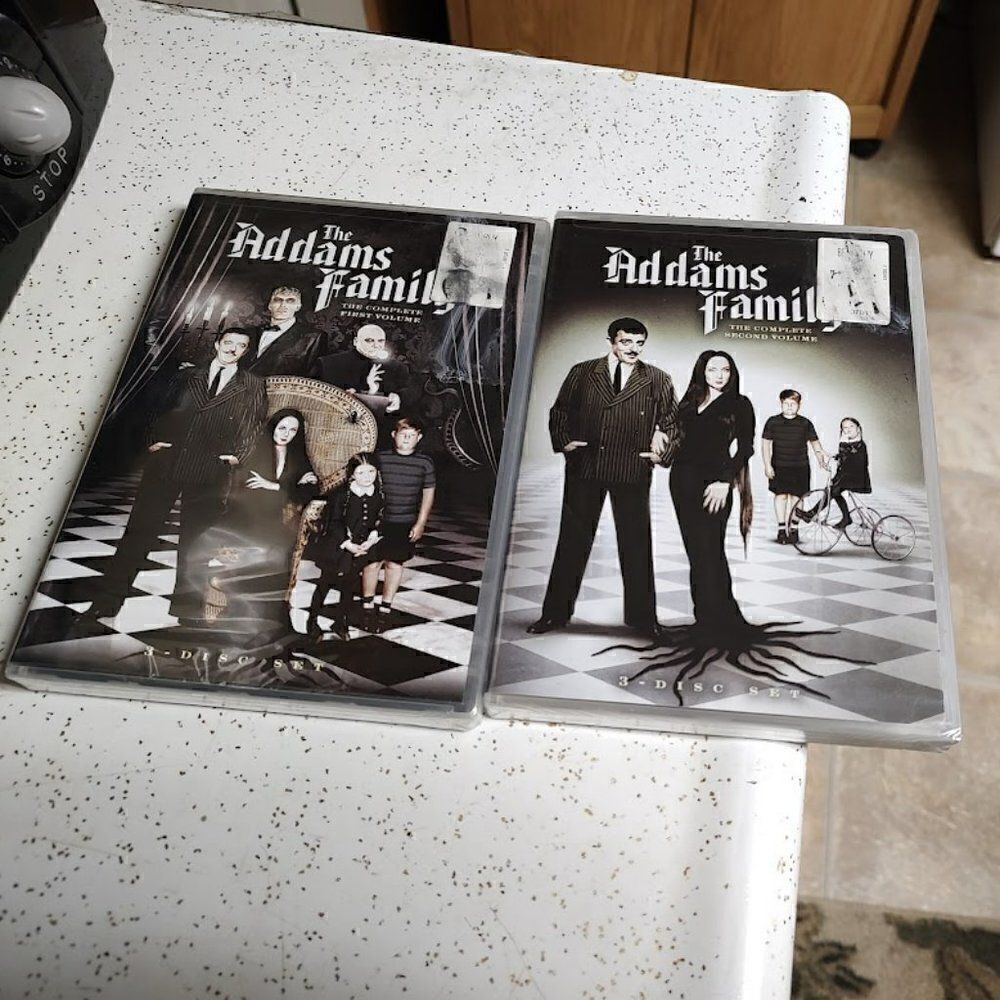 New And Sealed The Addams Family Complete Volume 1 And 2 DVD